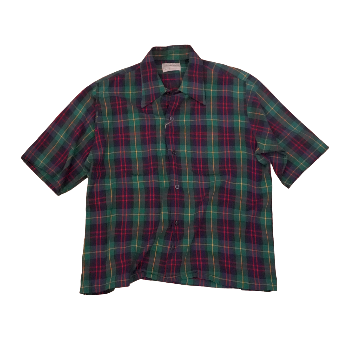 Vintage Wickfield Flannel Button-down Shirt